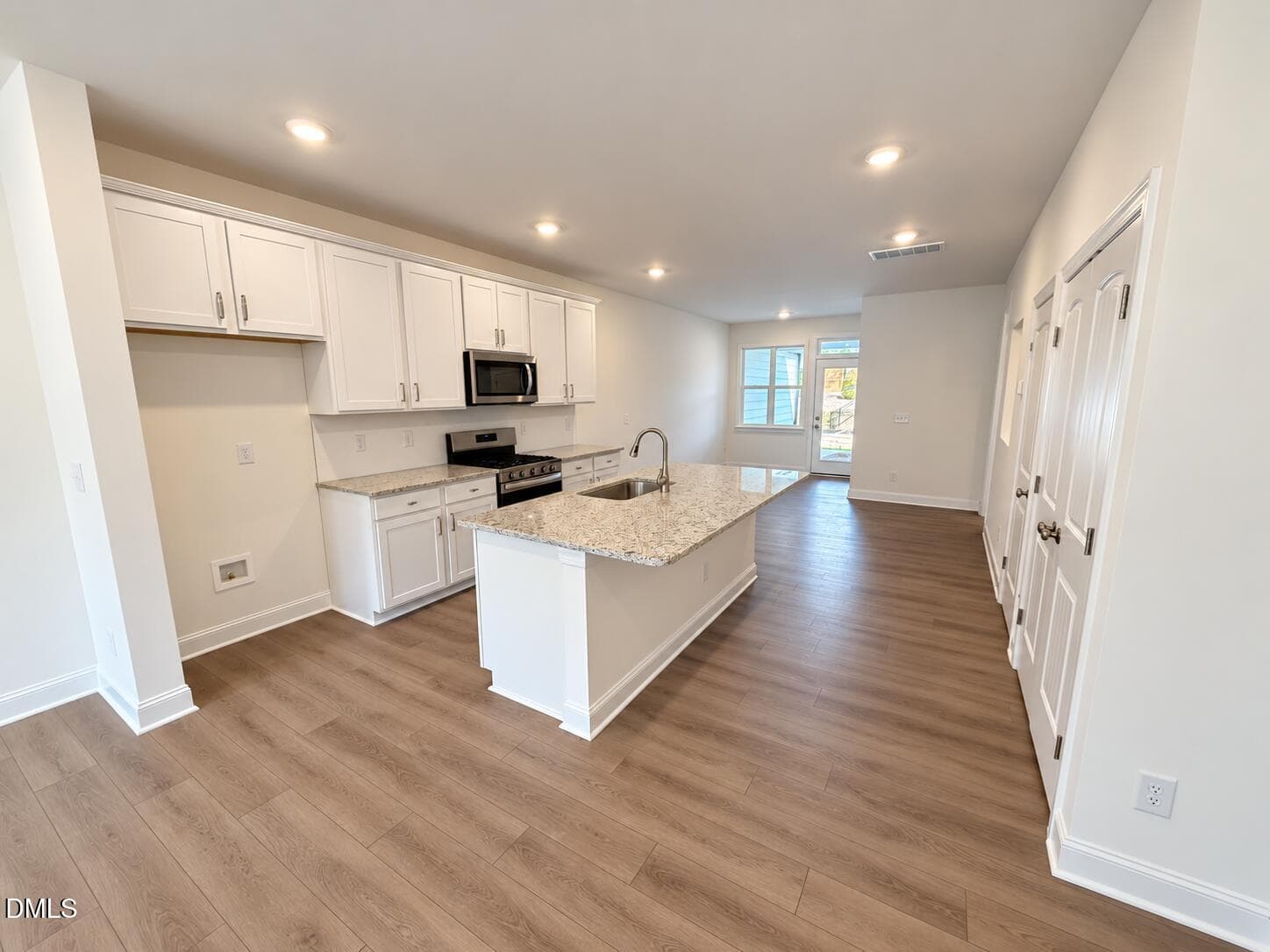 Kitchen view into dining area - 534 Traditions Grande Boulevard, Wake Forest, NC 27587