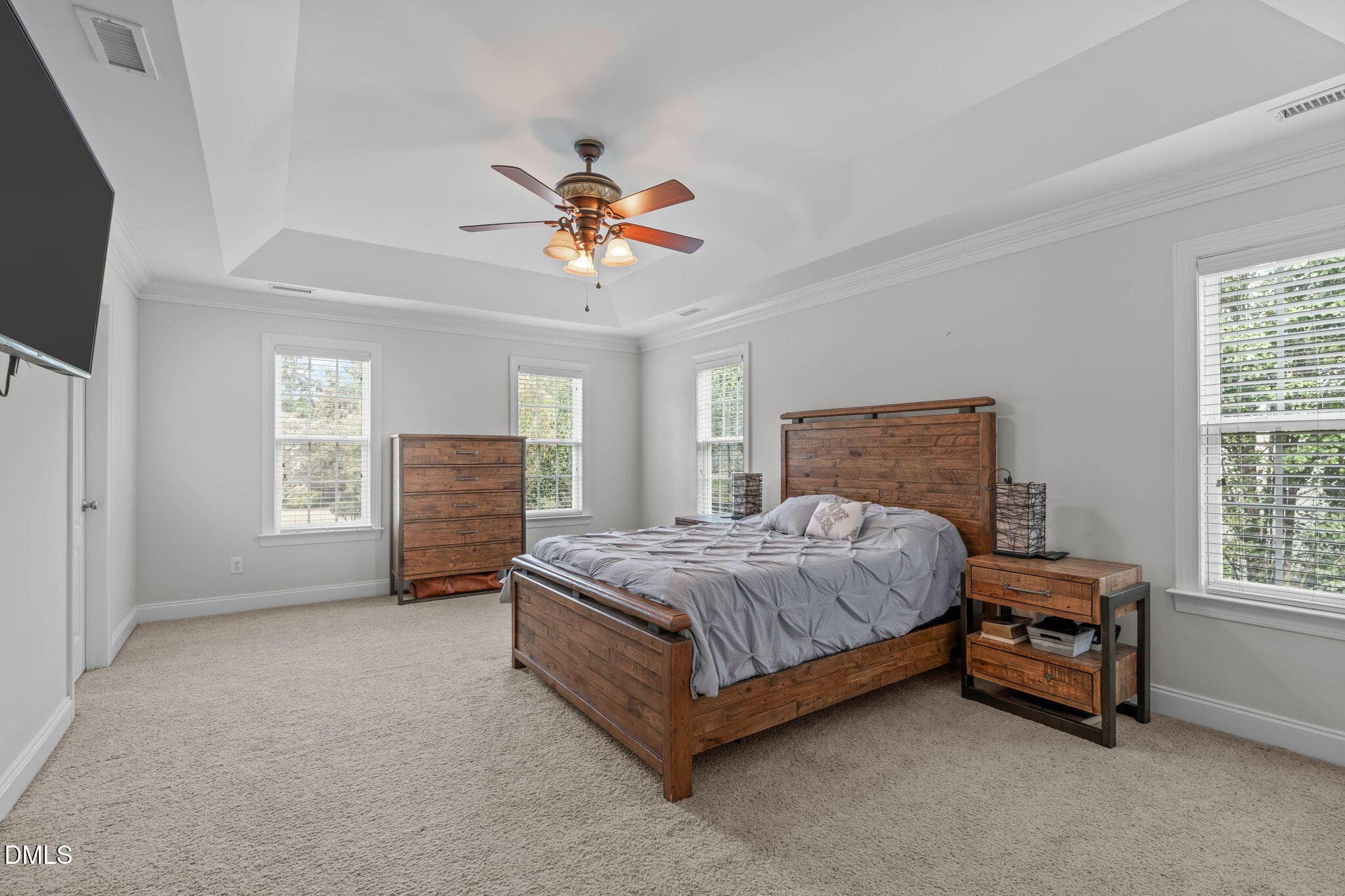 Primary Bedroom - 2616 Dun Loring Drive, Wake Forest, NC 27587