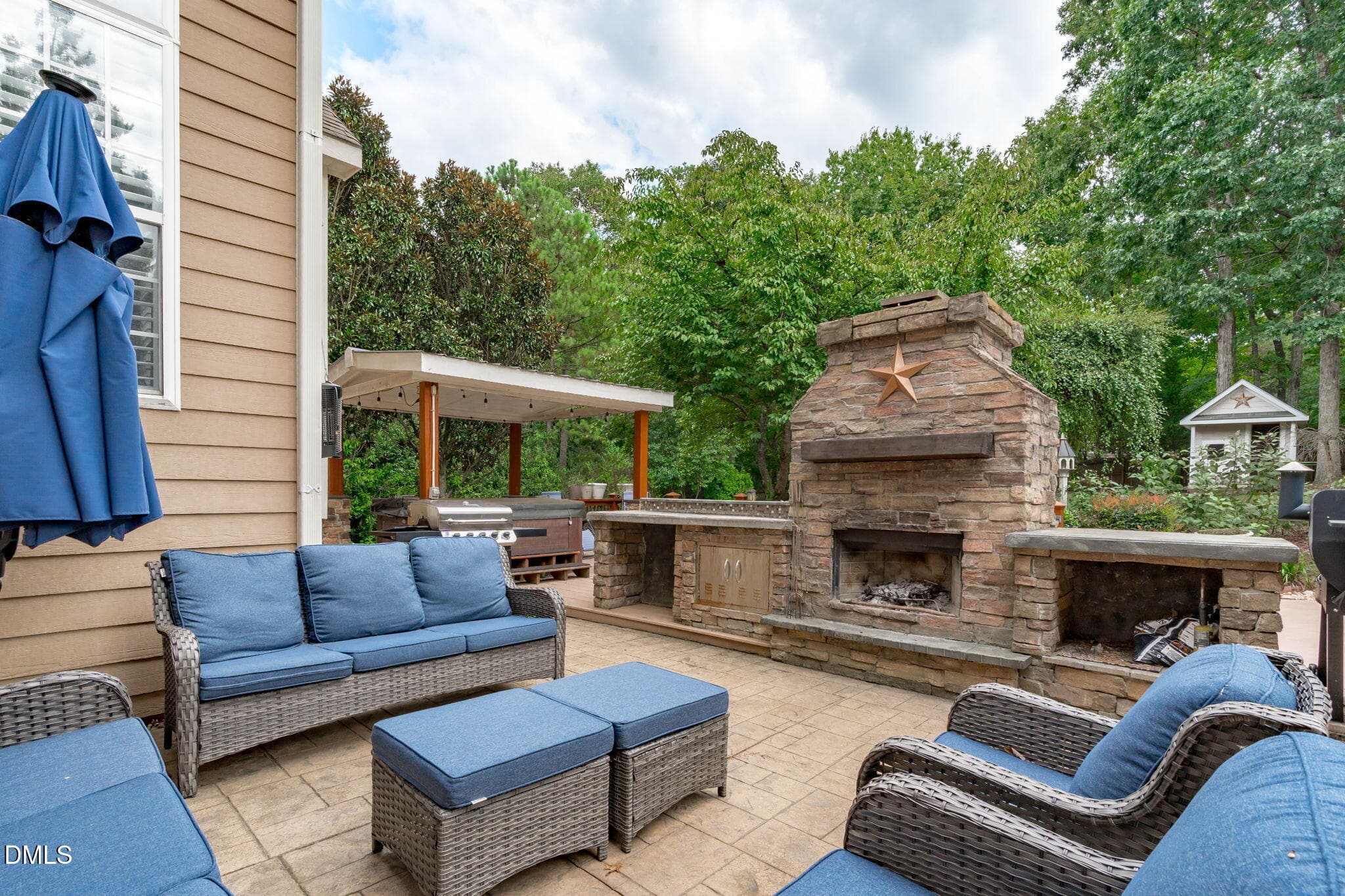 Patio - 2616 Dun Loring Drive, Wake Forest, NC 27587