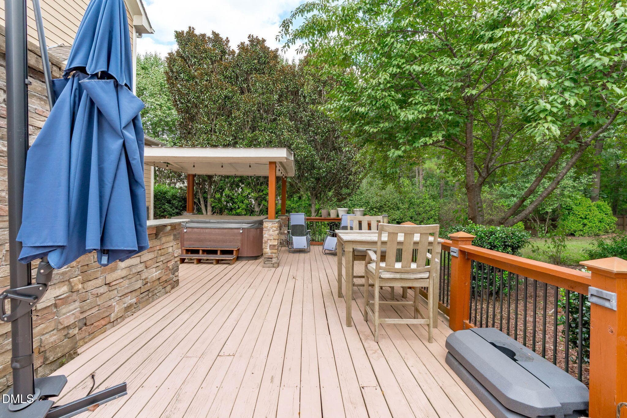 Deck - 2616 Dun Loring Drive, Wake Forest, NC 27587