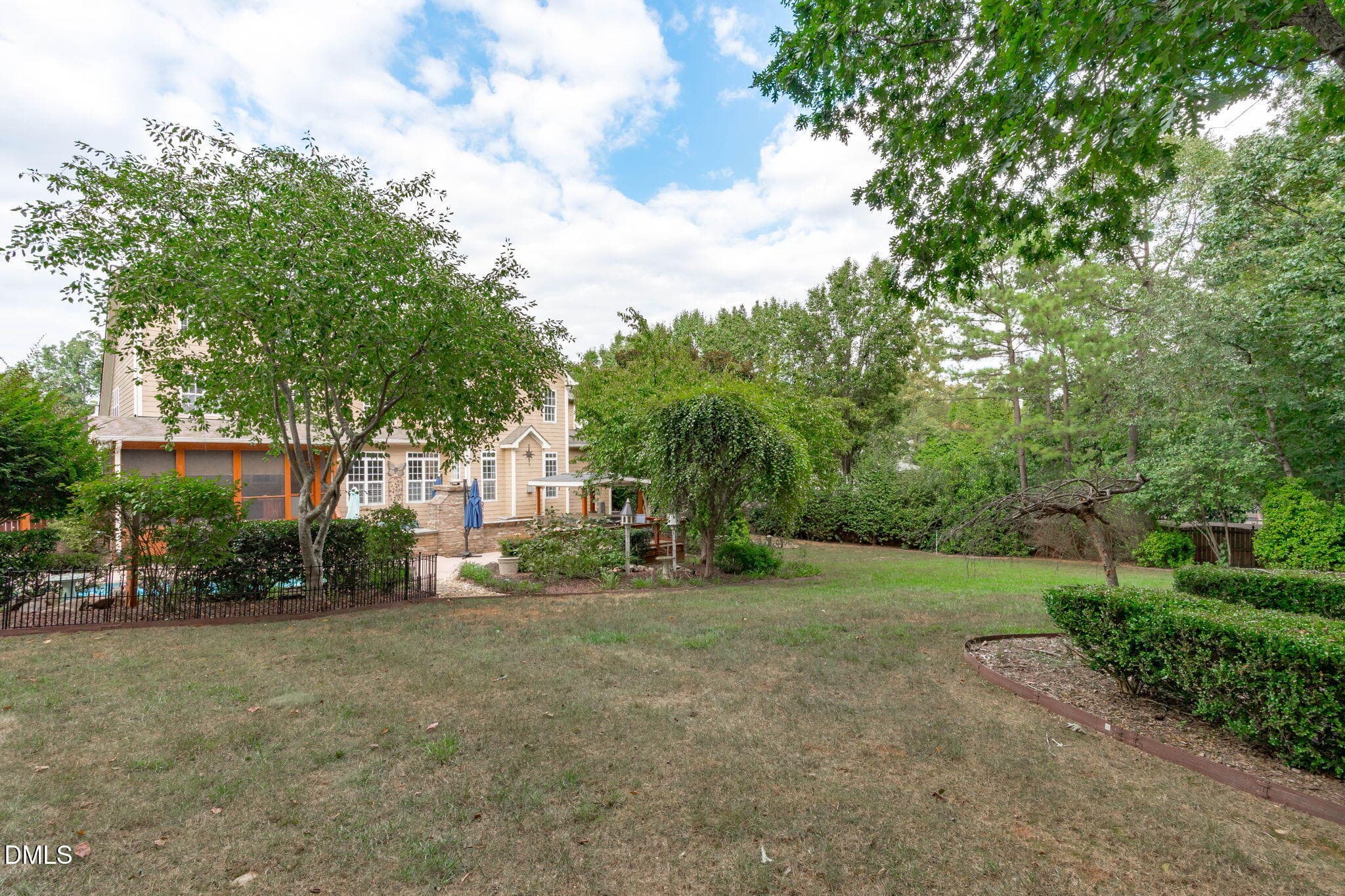 Private Backyard - 2616 Dun Loring Drive, Wake Forest, NC 27587