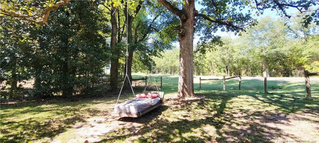 Swing and read under the trees! - 2096 HOLLY Springs Church Road, Broadway, NC 27505