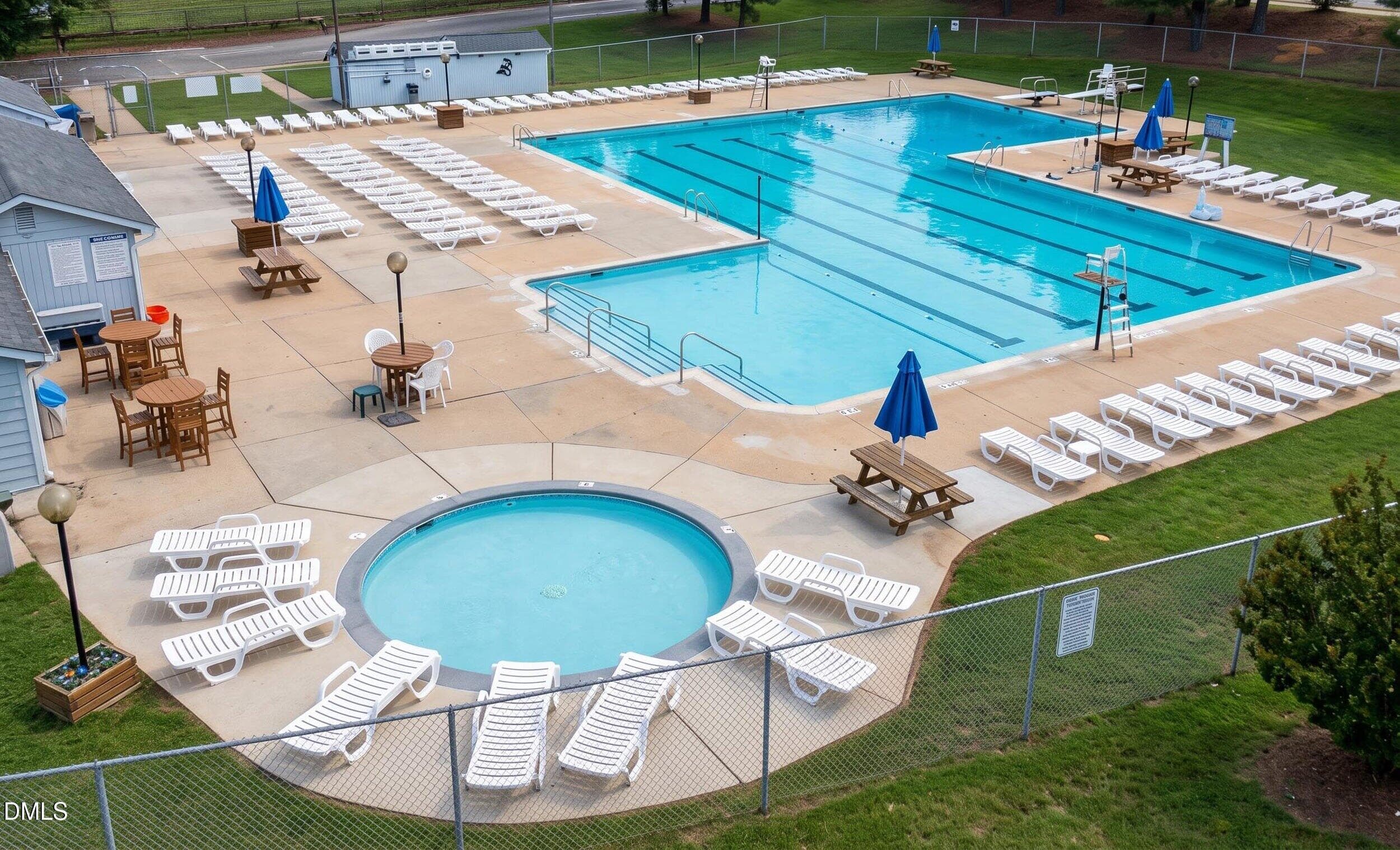 73_heather hills pool - 1320 Claymore Drive, Garner, NC 27529
