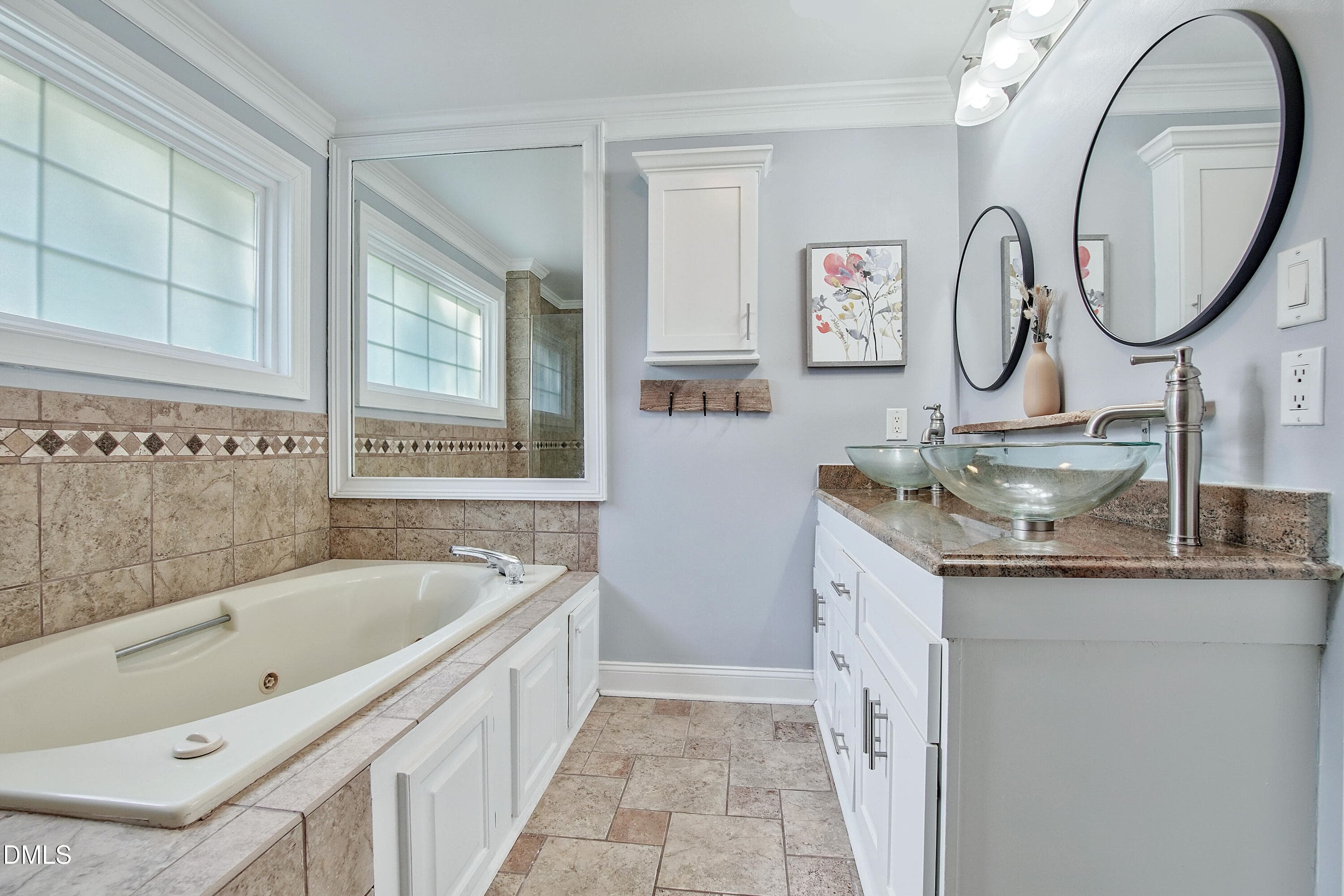 Primary Suite Bathroom - 4109 Millyork Court, Apex, NC 27539