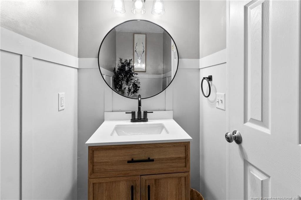 Half bath downstairs - 140 Fairway Lane, Sanford, NC 27332