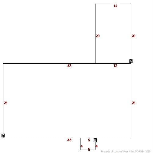 Layout of Property - 754 W Horne Road, Rowland, NC 28383