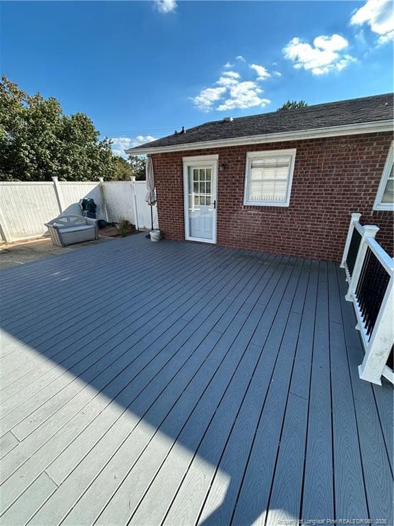 Composite Material Deck - 754 W Horne Road, Rowland, NC 28383