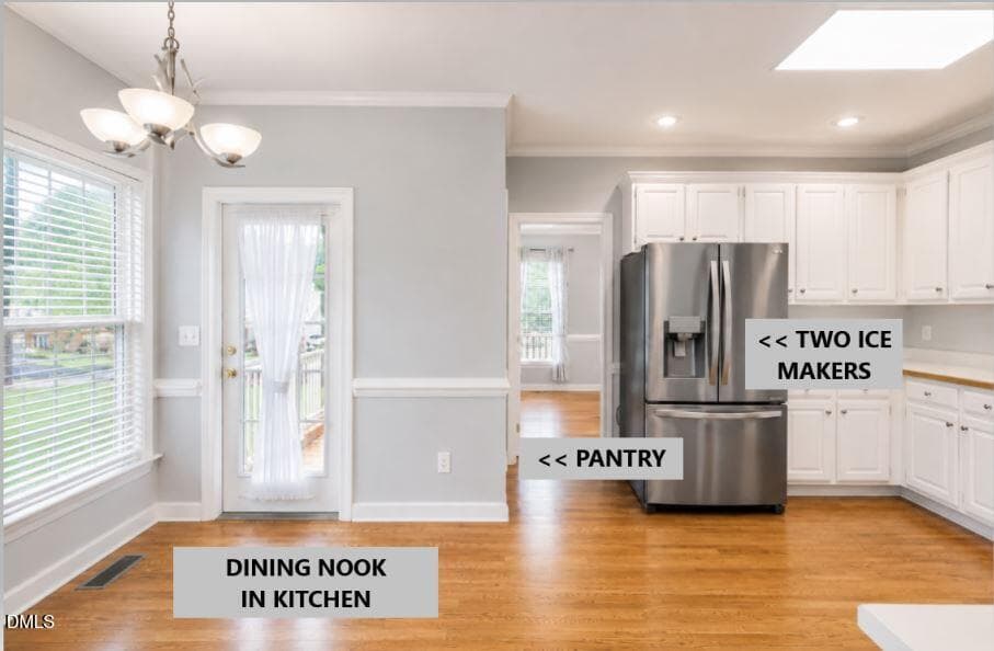 2 KITCHEN w TXT - 105 Sequoia Court, Cary, NC 27513