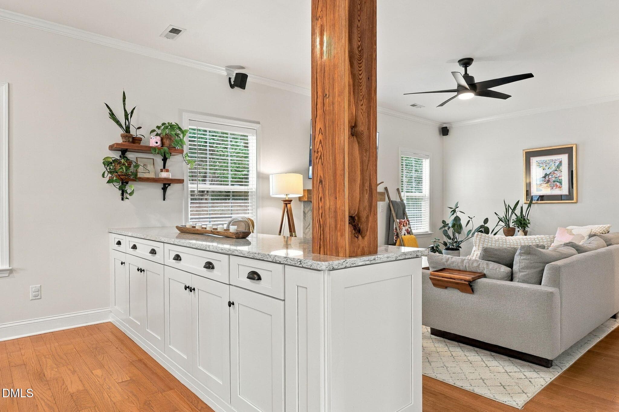 Kitchen to Living Room - 5509 Grand Mesa Drive, Durham, NC 27713
