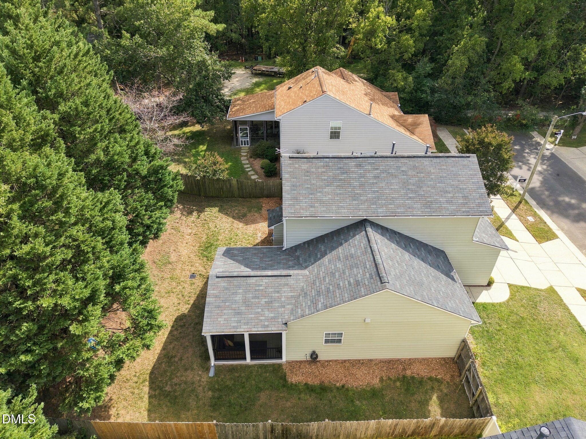 Aerial - 5509 Grand Mesa Drive, Durham, NC 27713