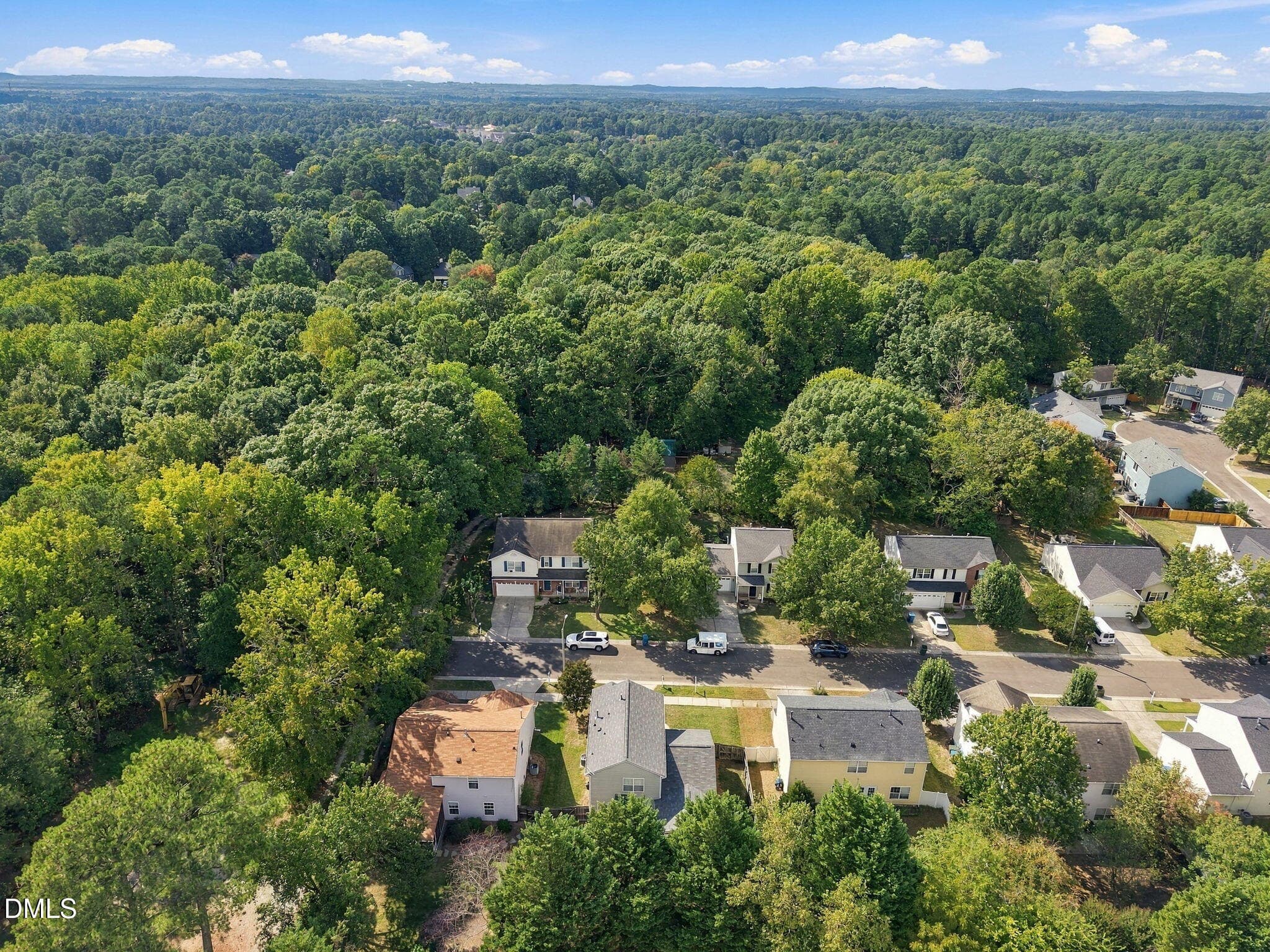Aerial - 5509 Grand Mesa Drive, Durham, NC 27713