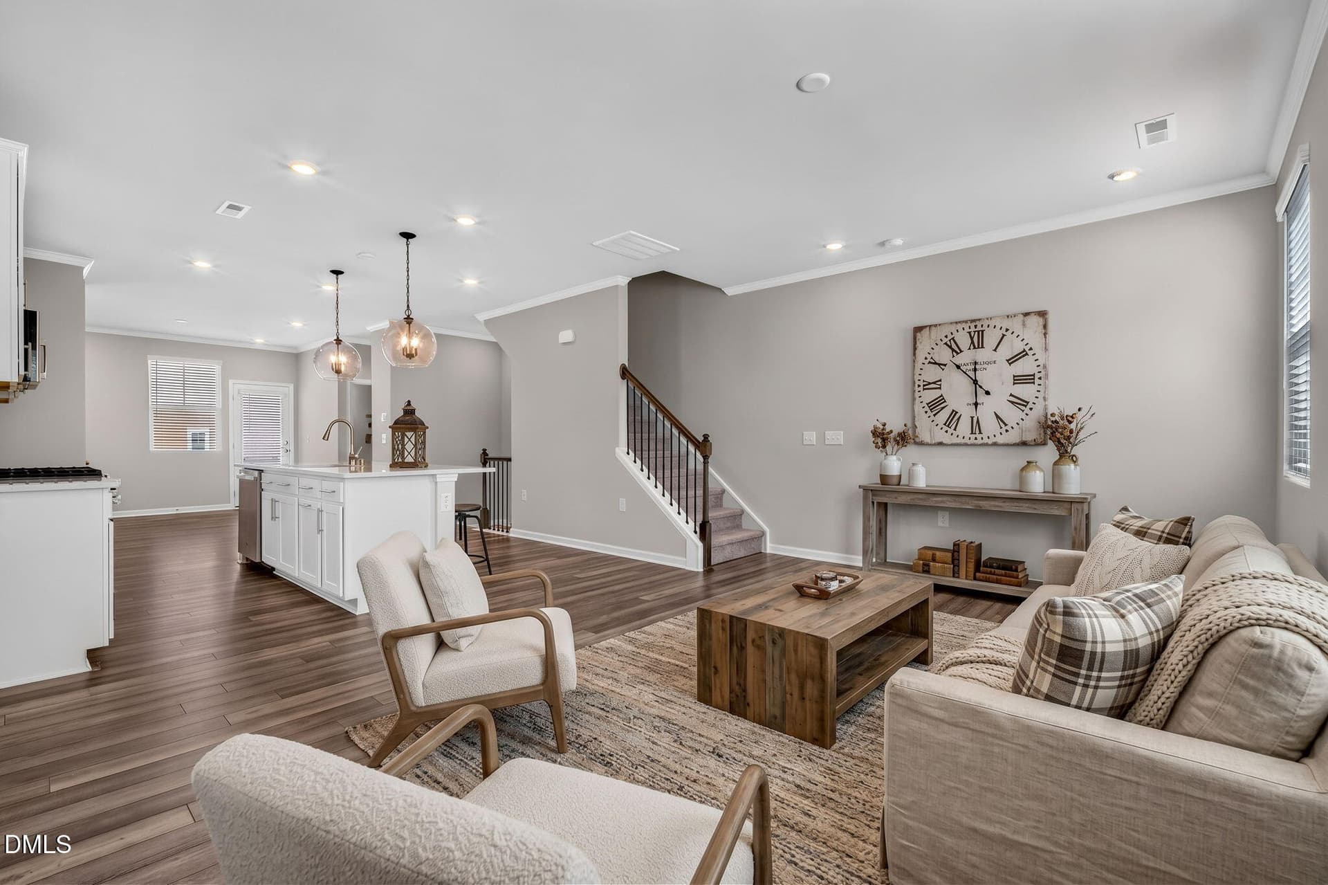 Second Floor Living Area + 1/2 Bath - 1701 Chirping Trail, Wake Forest, NC 27587