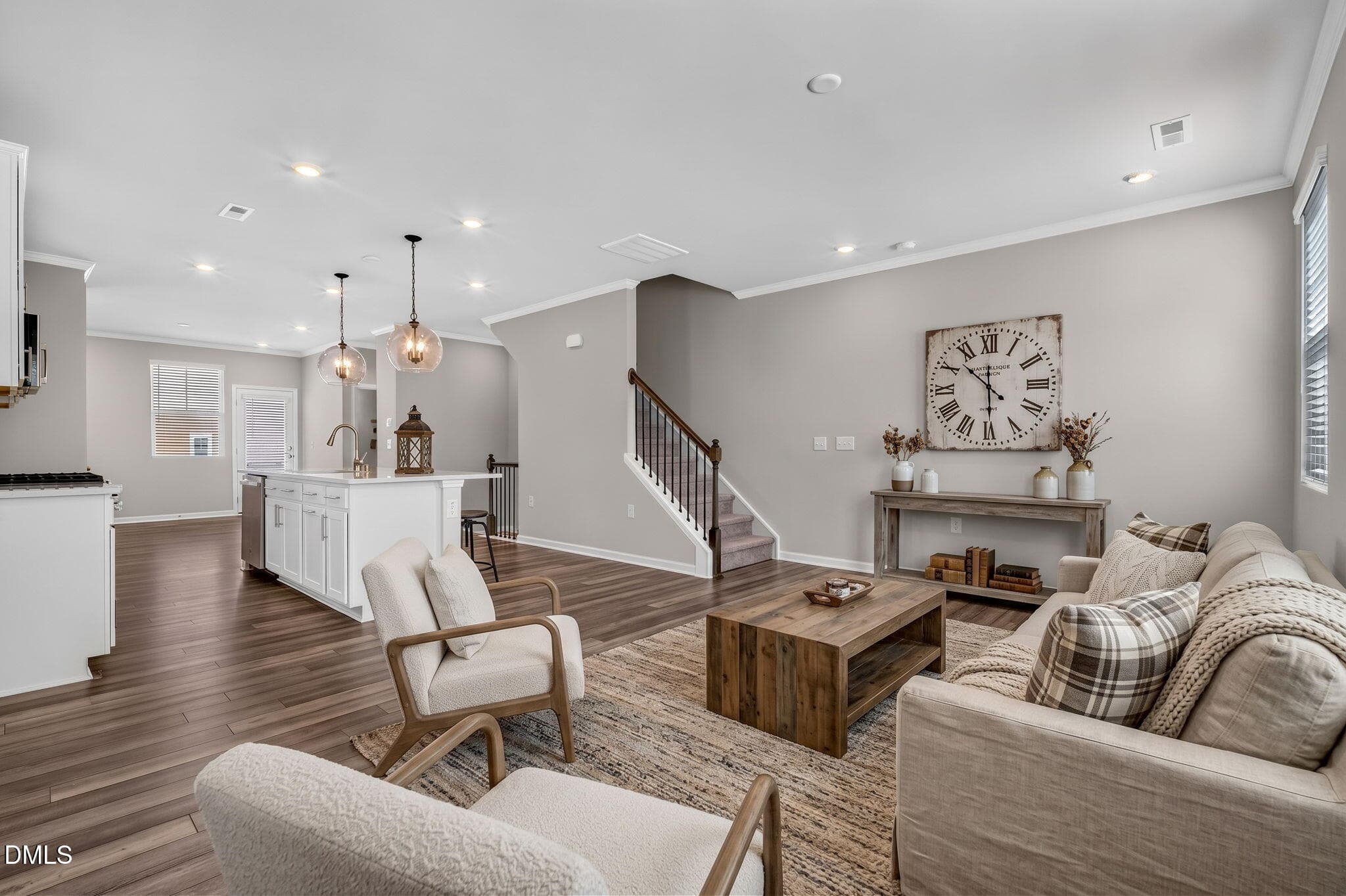 Second Floor Living Area + 1/2 Bath - 1701 Chirping Trail, Wake Forest, NC 27587