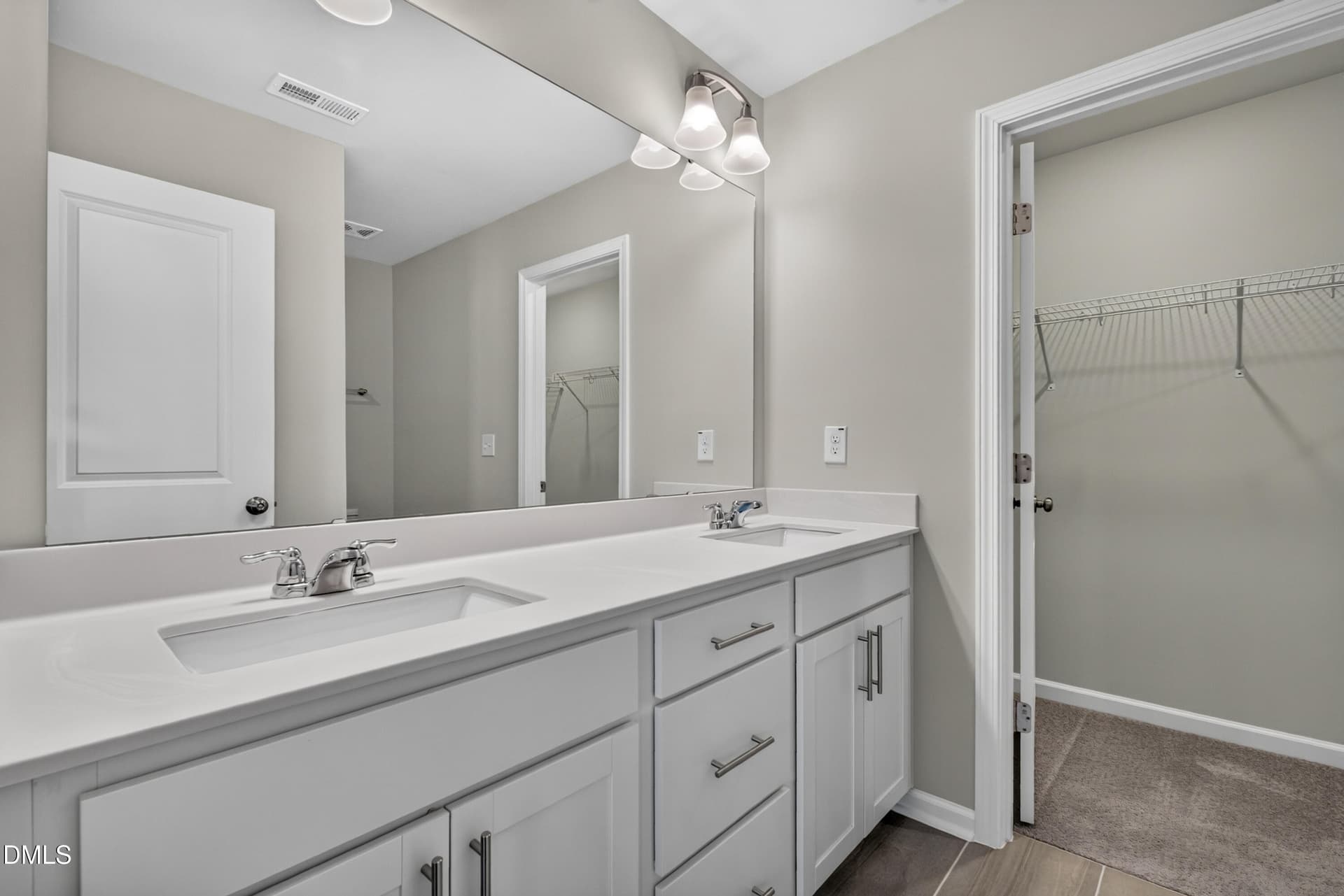Primary En Suite Bath + Walk In Closet - 1701 Chirping Trail, Wake Forest, NC 27587