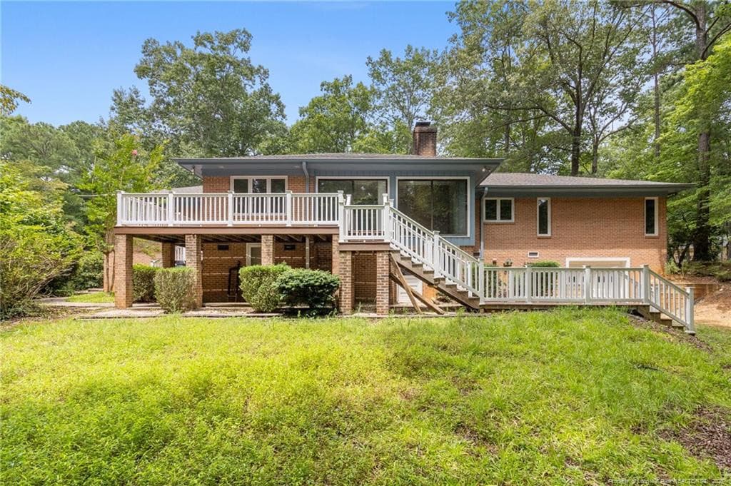 Rear of Home - 3120 Sandwedge, Sanford, NC 27332