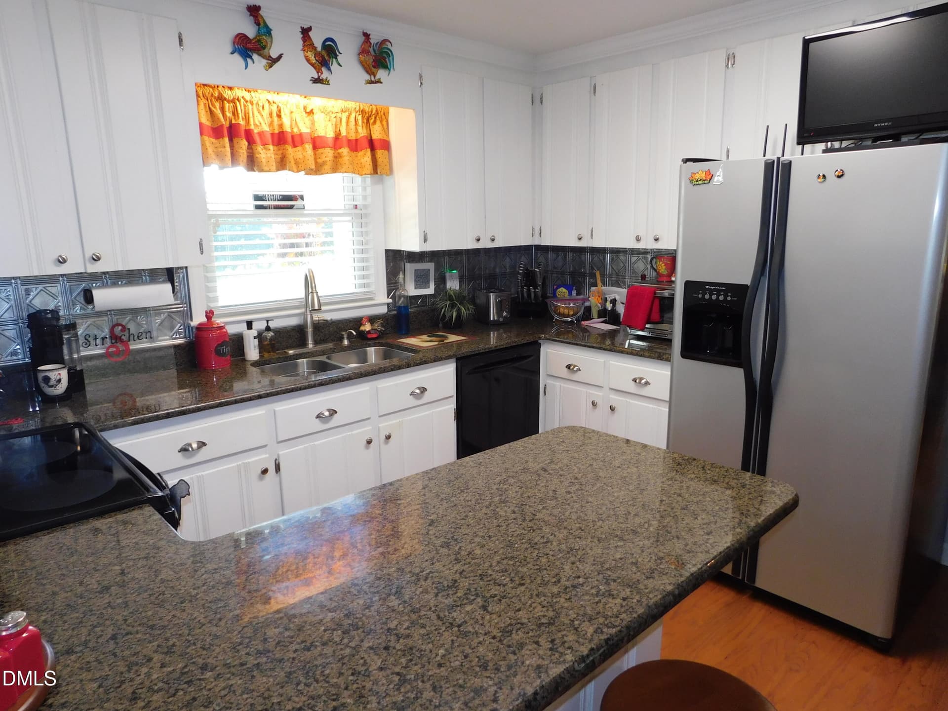 Kitchen and Refrigerator - 5125 Faison Ridge Lane, Knightdale, NC 27545