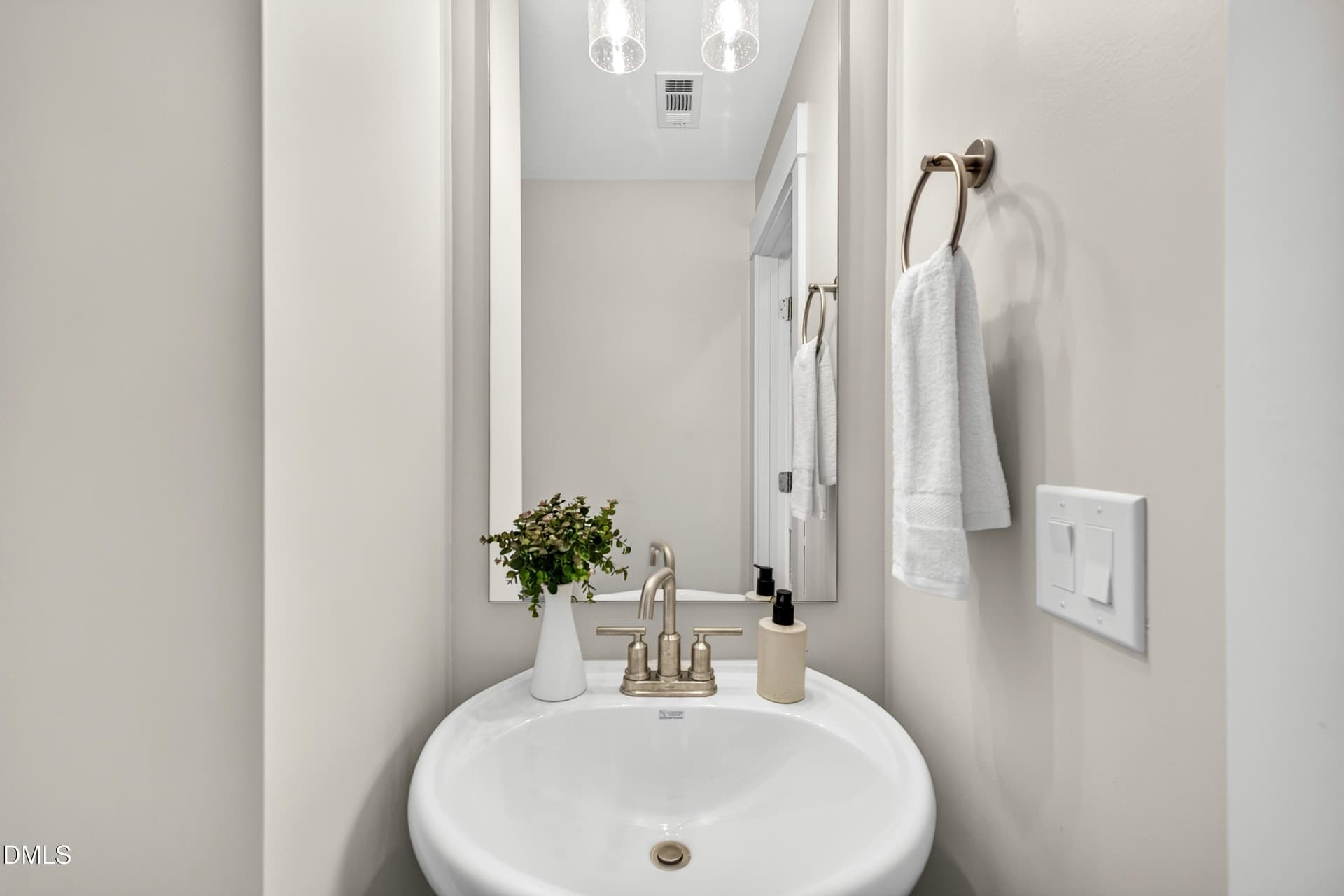 Powder Room (Model Home) - 631 Cable Court, Apex, NC 27523