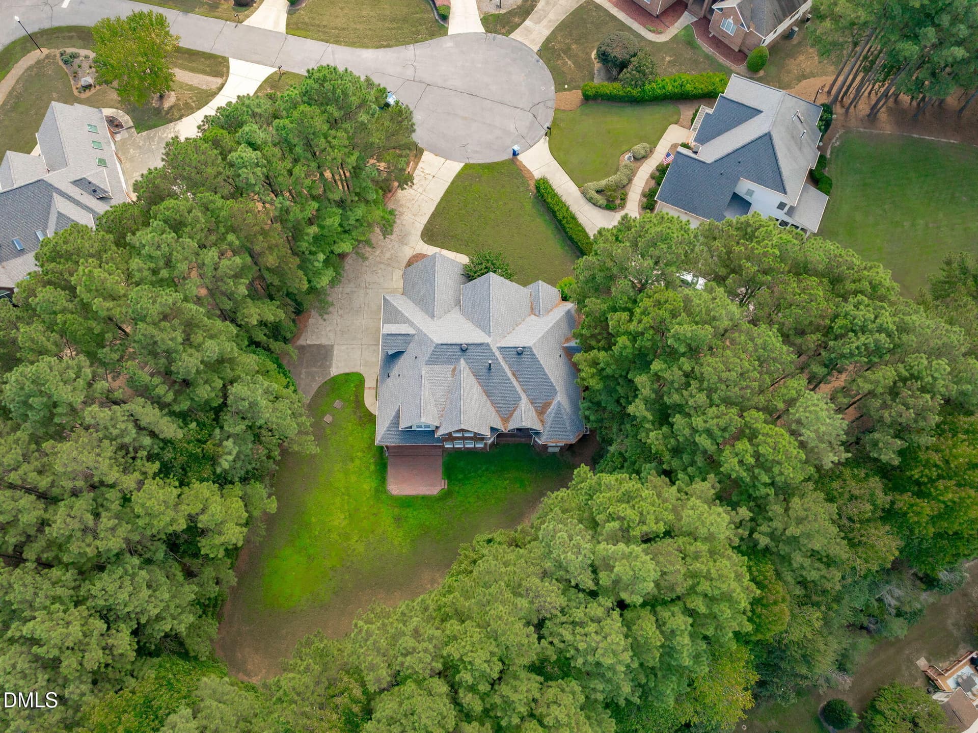 aerial (7 of 8) - 4004 Frontenac Court, Apex, NC 27539