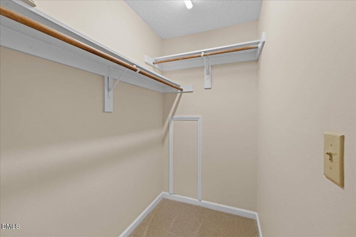 Secondary Bedroom Closet - 1301 Hillbrow Lane 203, Raleigh, NC 27615