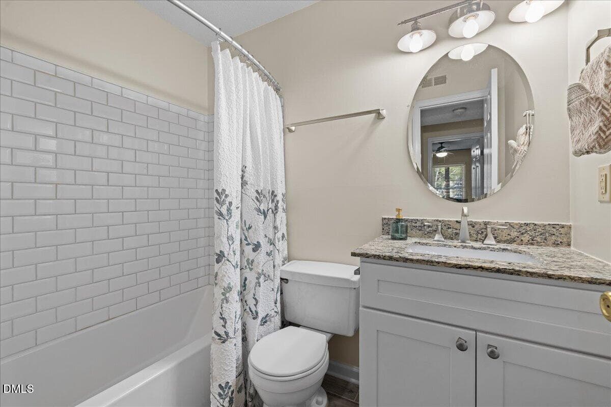 Tile Shower - 1301 Hillbrow Lane 203, Raleigh, NC 27615