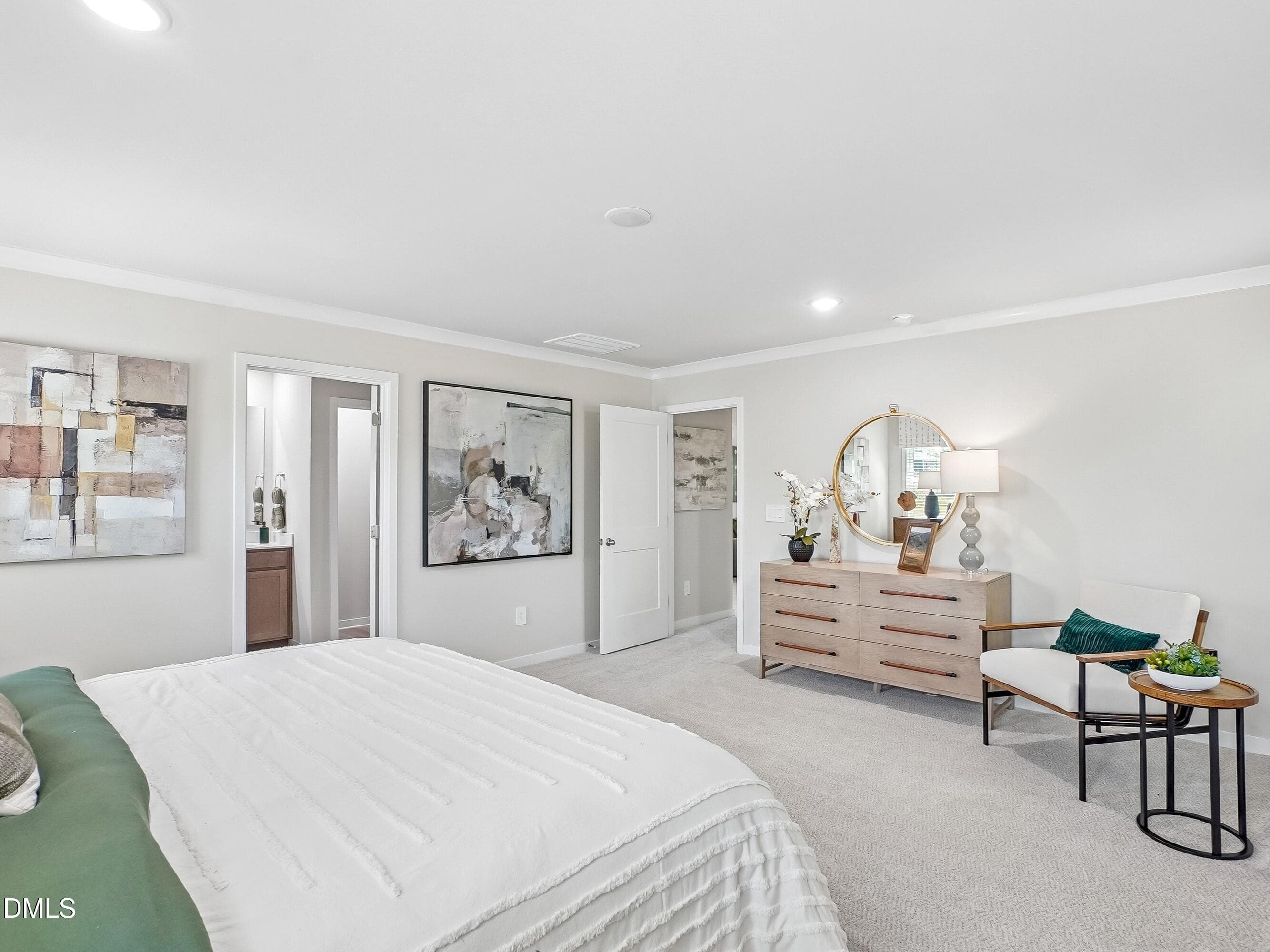 9 - Primary Bed - 5950 Fallowfield Lane, Raleigh, NC 27616
