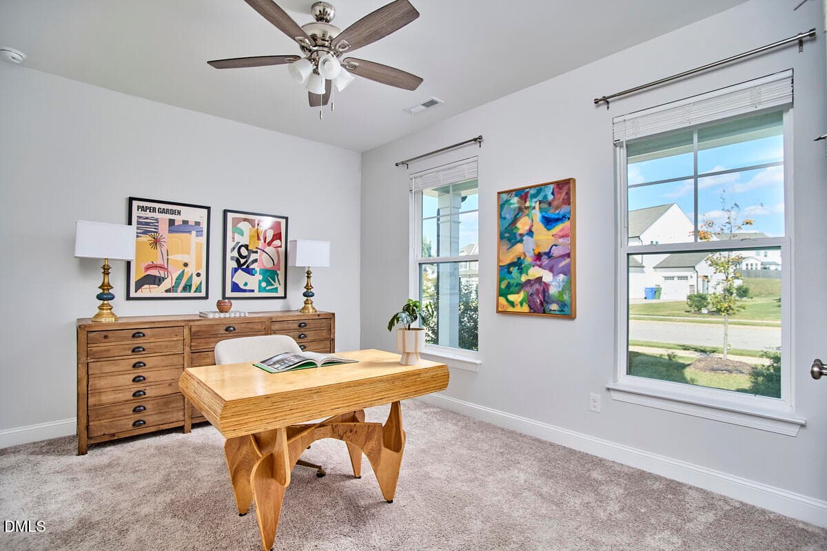 1st floor guest bedroom - 513 Hampton Crest Court, Fuquay Varina, NC 27526, Fuquay Varina