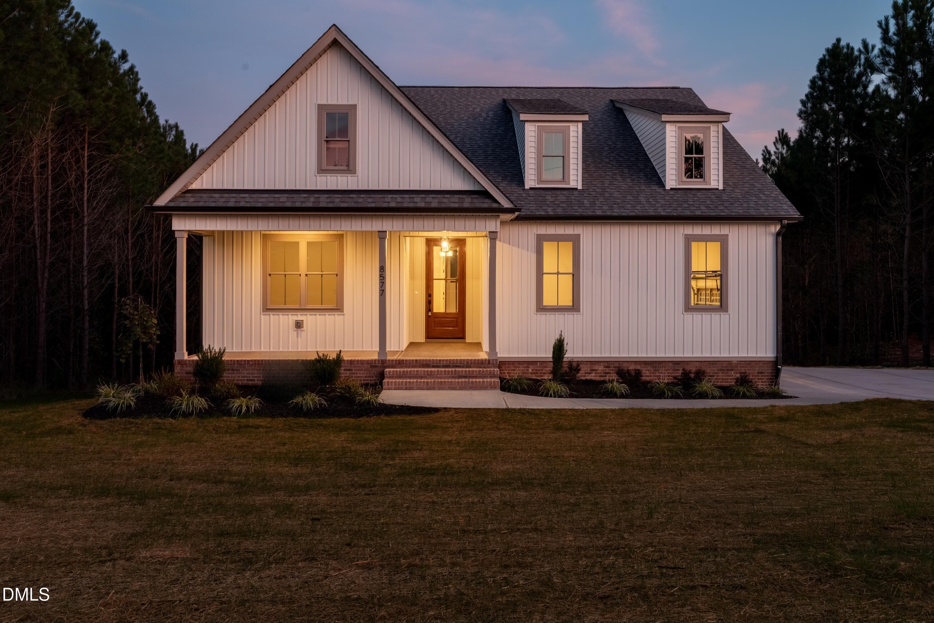 Lot 15 Savage twlight front - 8577 Savage Road, Spring Hope, NC 27882, Spring Hope