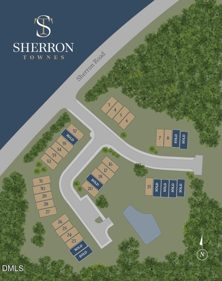 Sherron Townes Site Map 9 15 26 - 1011 Blackthorn Lane, Durham, NC 27703