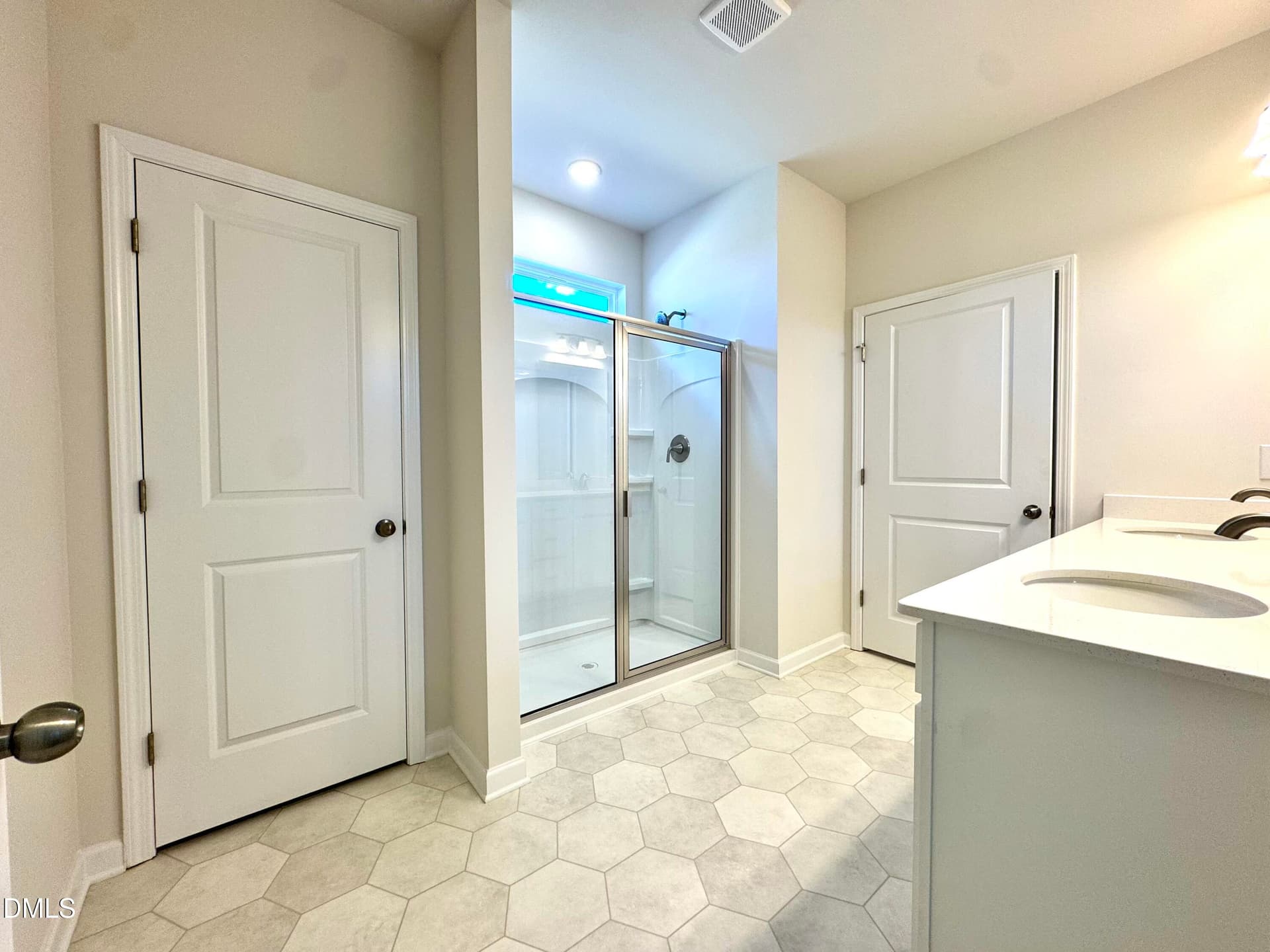 Primary Shower - 183 Cheshire Downs Court, Smithfield, NC 27577