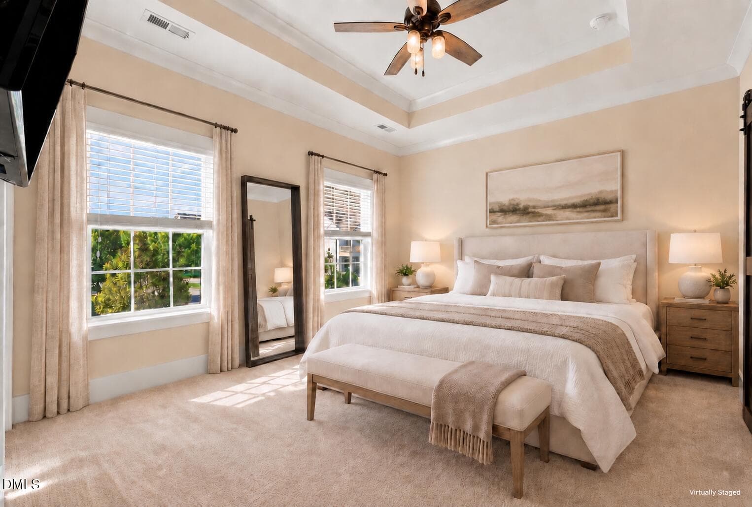Primary Suite Bedroom - 5329 Forsyth Park Street, Raleigh, NC 27616