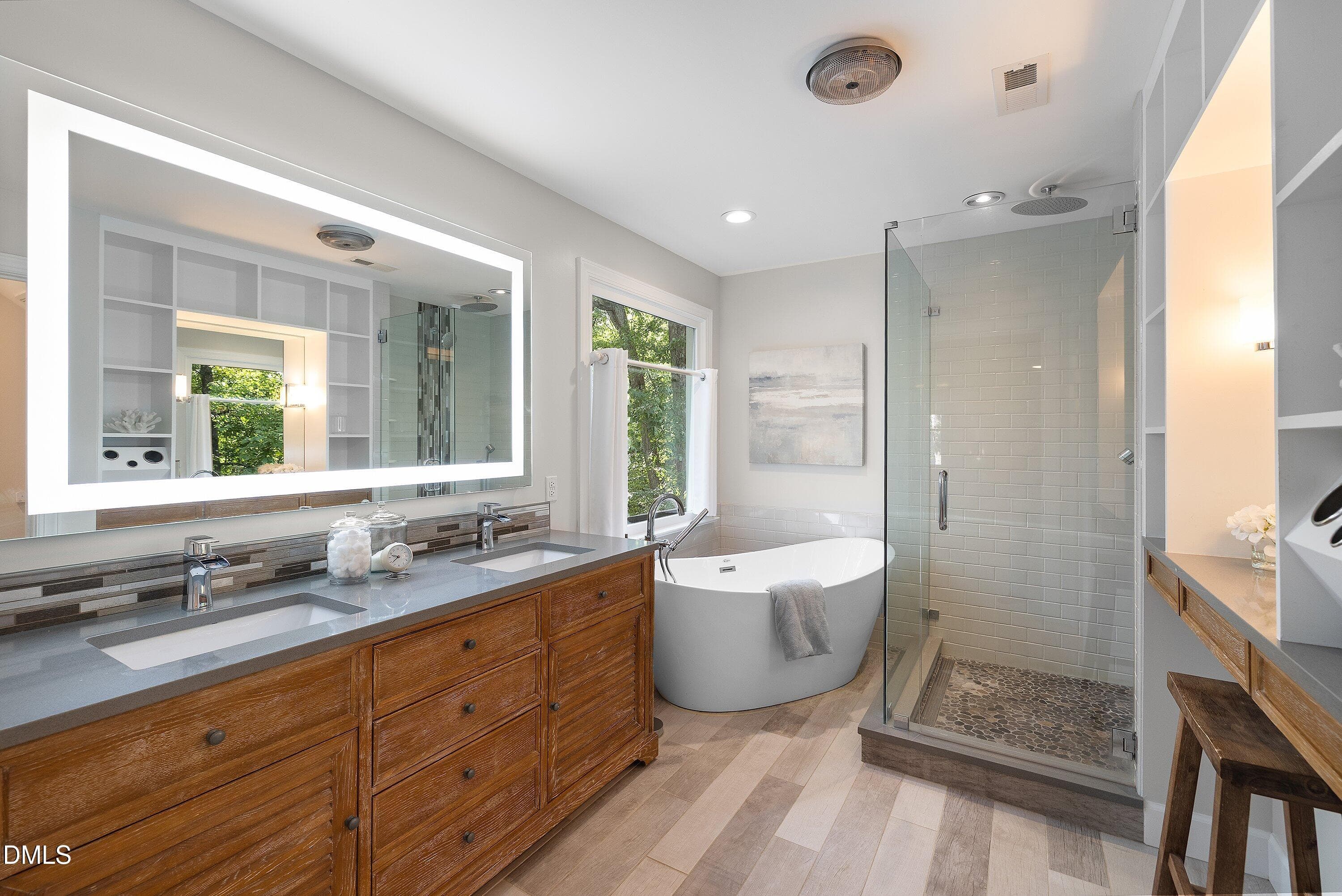 Updated Primary Bath - 103 Parkgrove Court, Cary, NC 27519