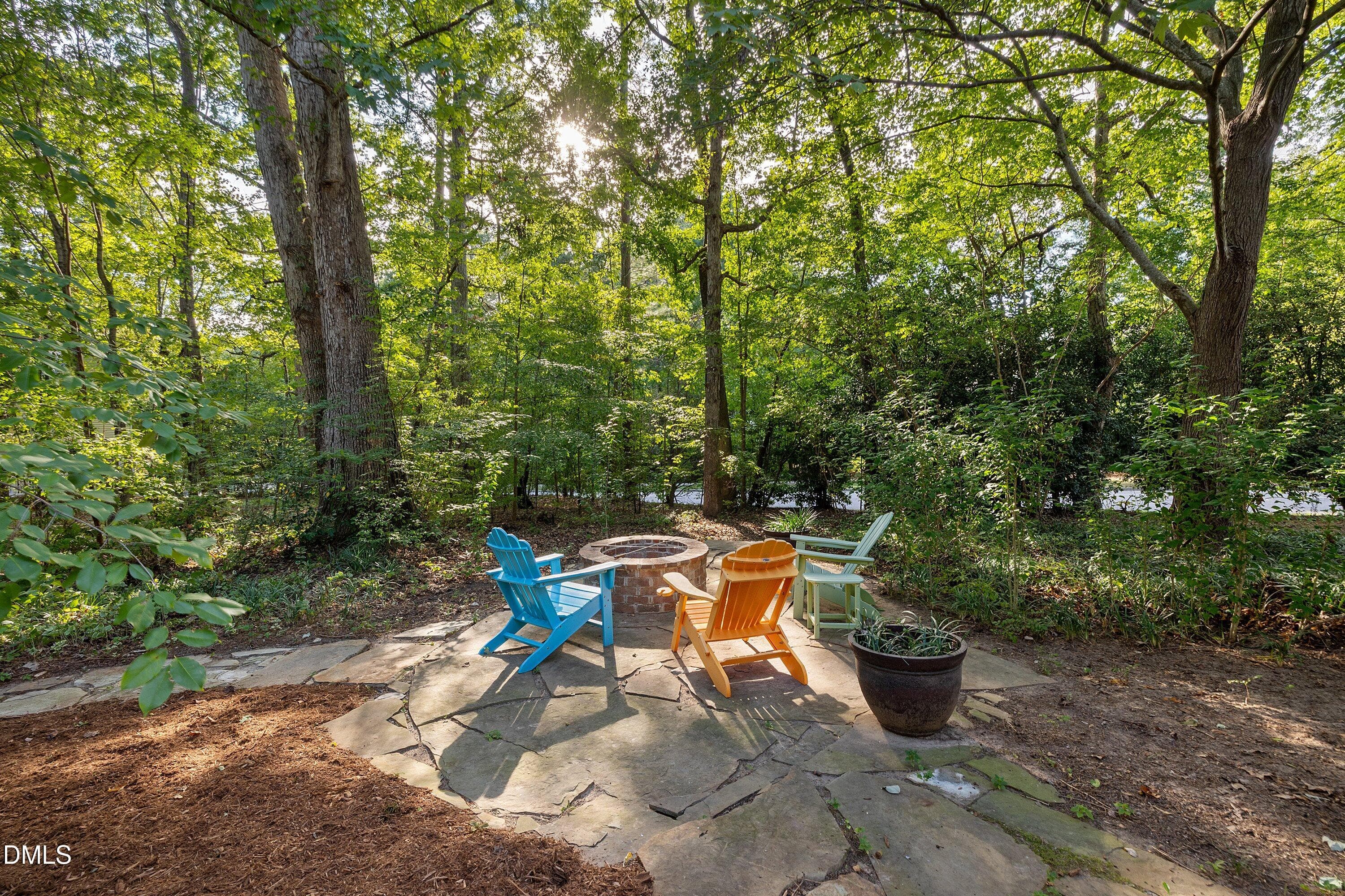 Fire pit - 103 Parkgrove Court, Cary, NC 27519