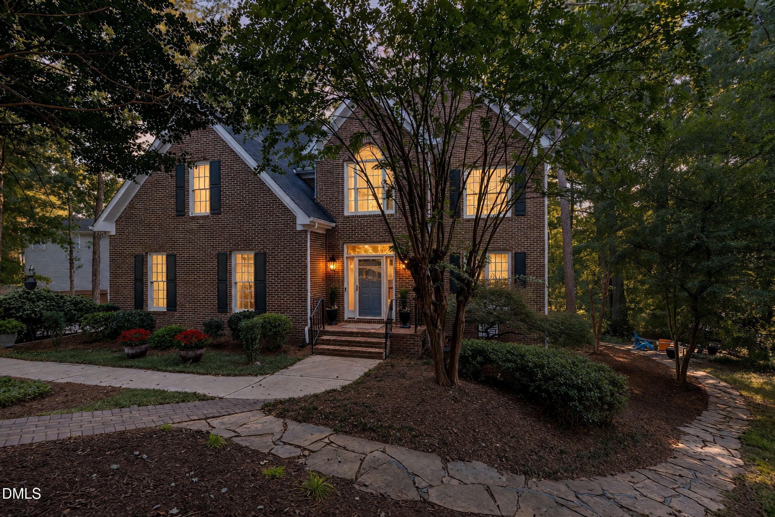 Dusk photo - 103 Parkgrove Court, Cary, NC 27519