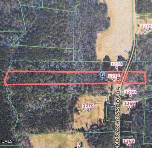 GIS MAP - 1230 Hickory Crossroads Road, Kenly, NC 27542