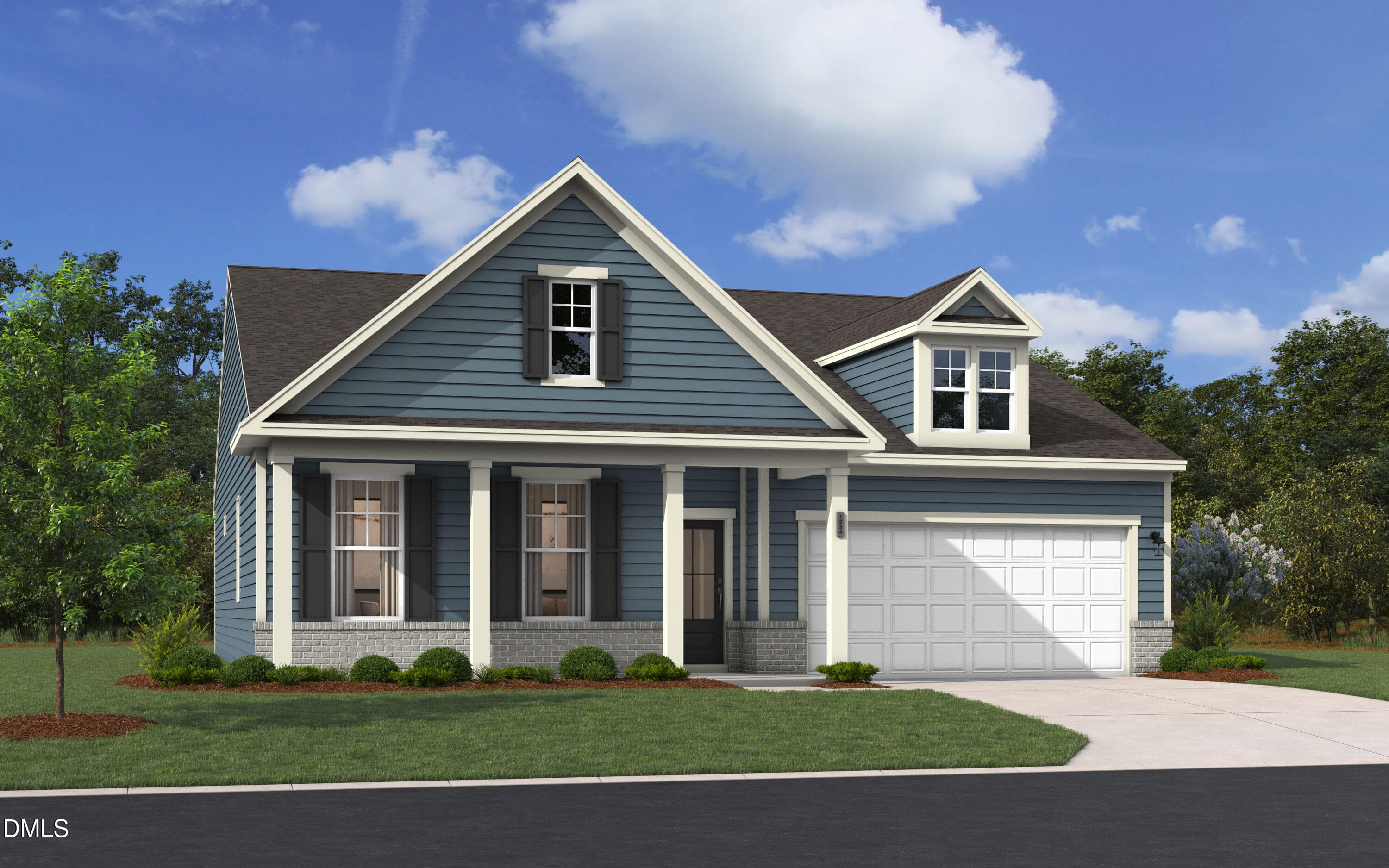 67 Easton-Elevation_J-Scheme_2873 - 88 King Tucks Way, Four Oaks, NC 27524