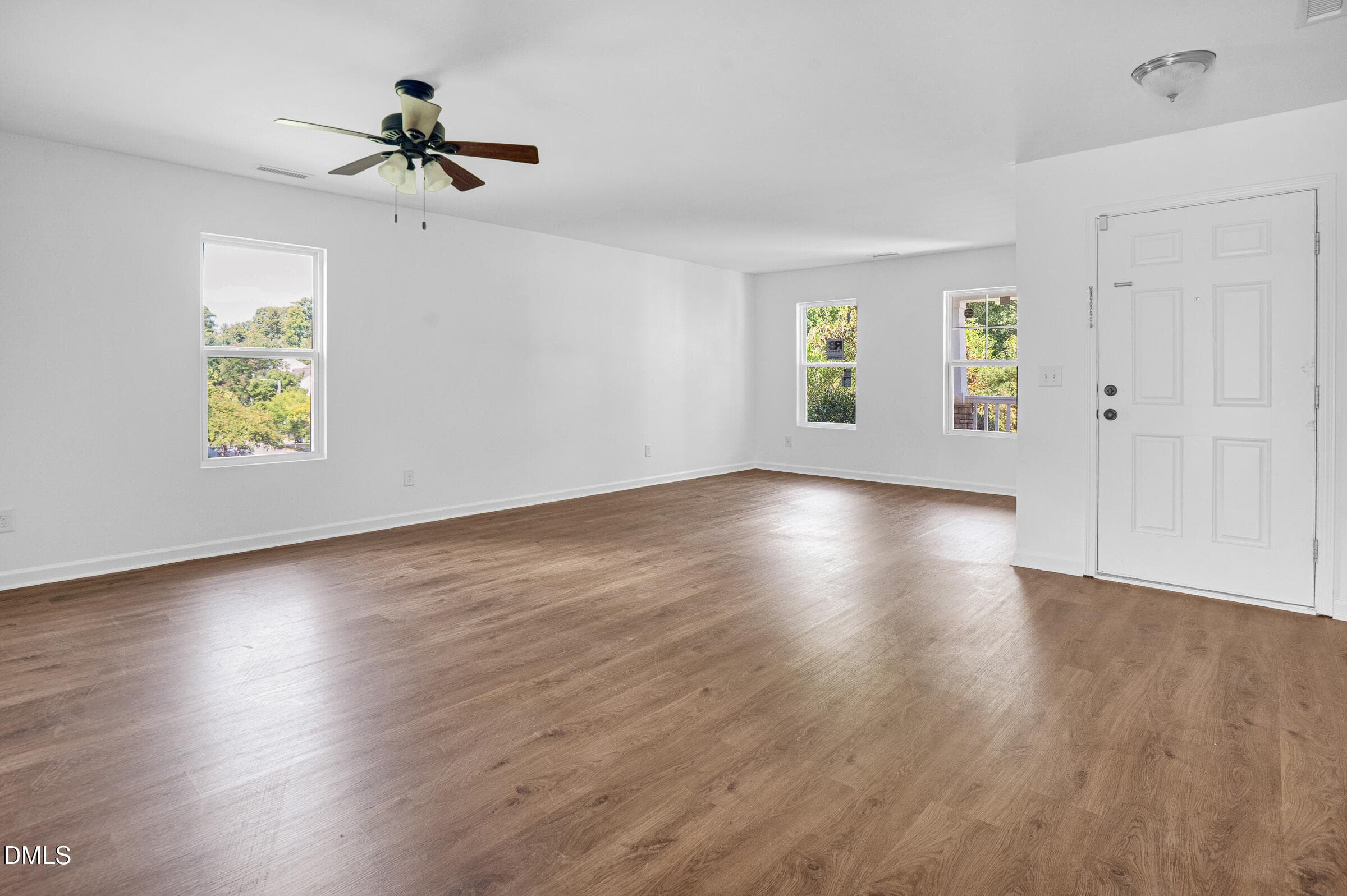 Great room at entry - 3723 Charleston Park Drive, Raleigh, NC 27604