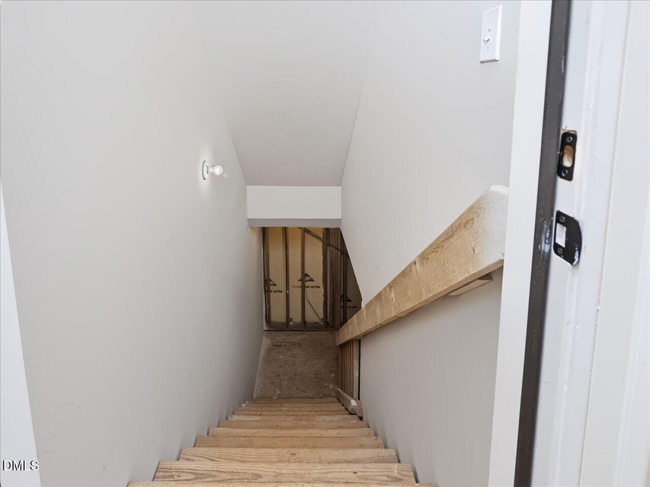 82-Steps to Lower Level - 815 Running Brook Trail, Raleigh, NC 27609