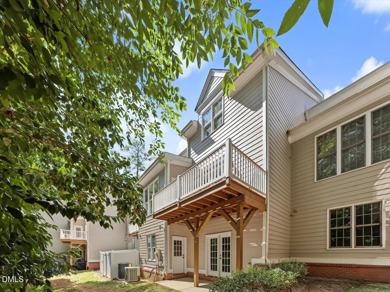 92-Back of Home - 815 Running Brook Trail, Raleigh, NC 27609