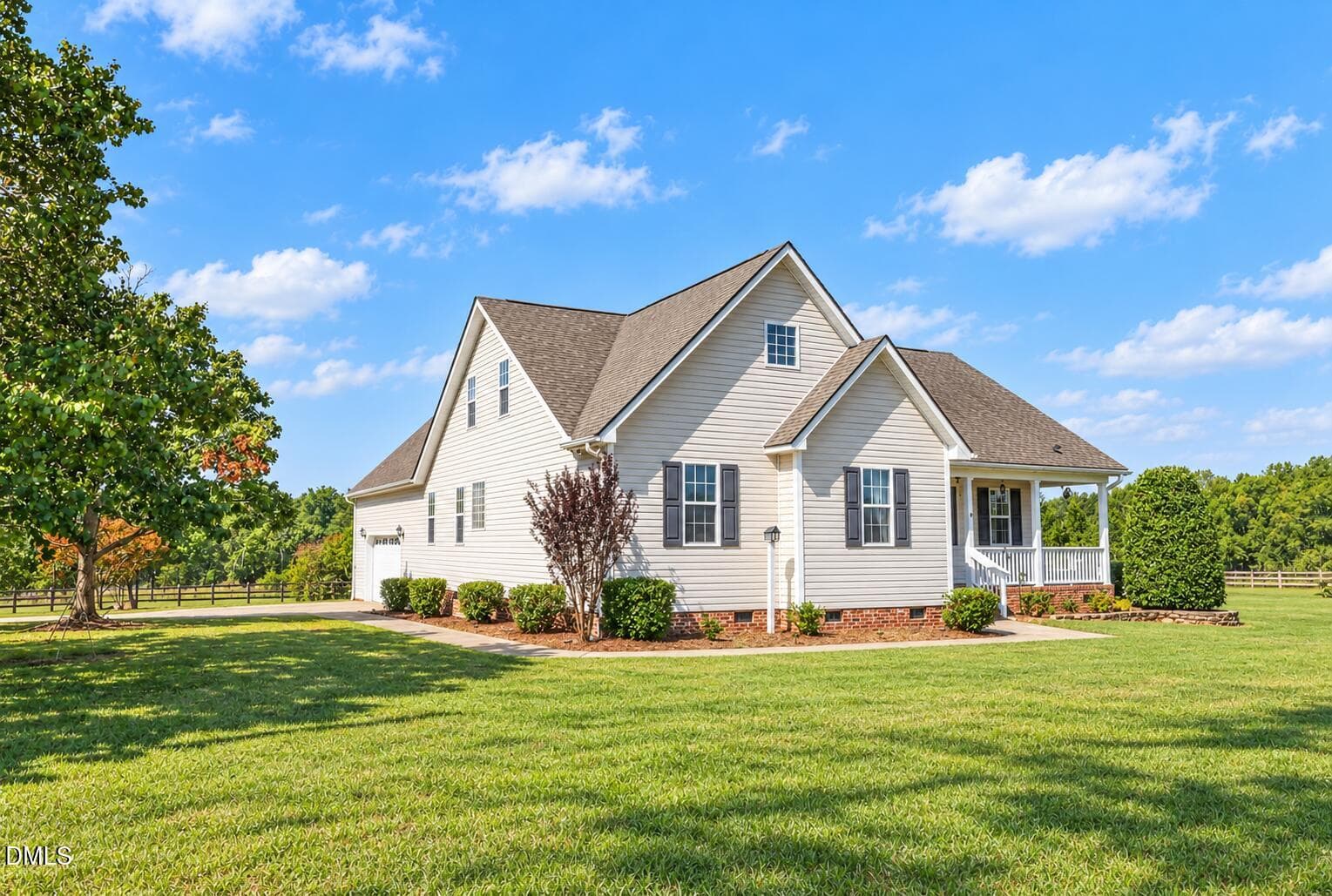 Sunny, polished home exterior - 40 Wild Winds Drive, Coats, NC 27521