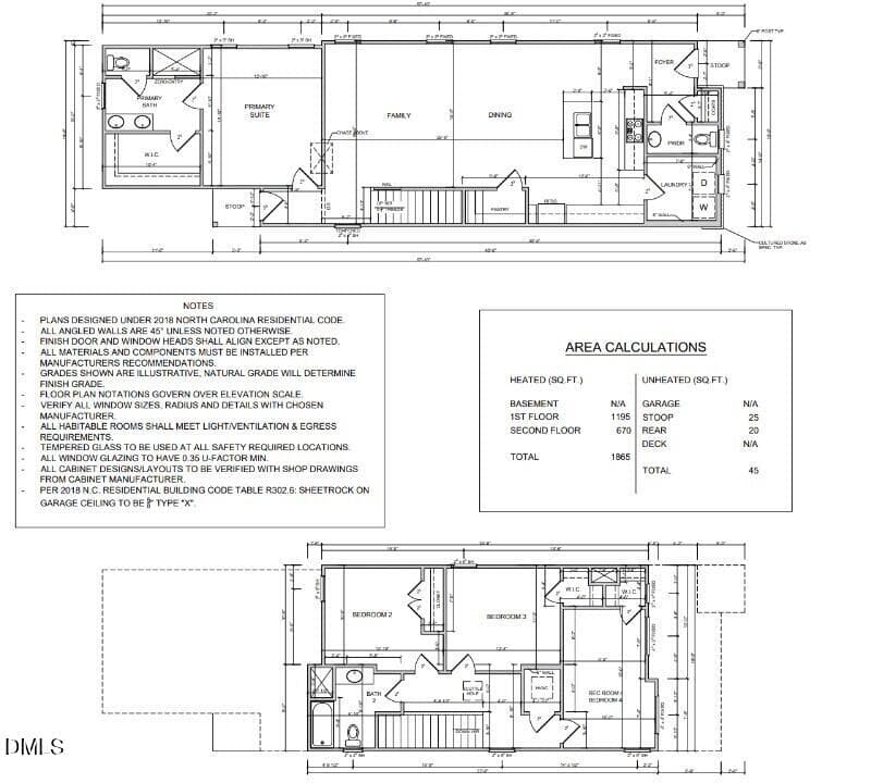 Plans - 62 Broadoak Lane, Pittsboro, NC 27312