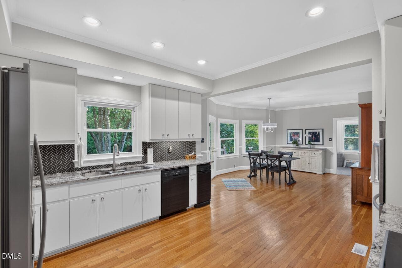 Kitchen and Breakfast Room - 3735 Stoneybrook Drive, Durham, NC 27705