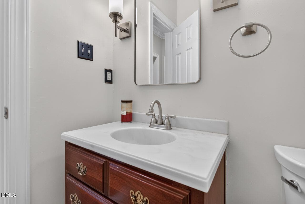 First Floor Powder Room - 3735 Stoneybrook Drive, Durham, NC 27705