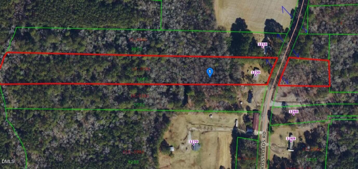 Acreage - 1230 Hickory Crossroads Road, Kenly, NC 27542