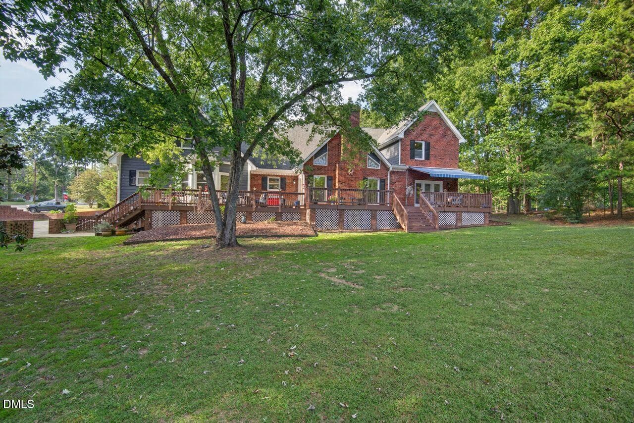 View from Rear 2 - 3735 Stoneybrook Drive, Durham, NC 27705