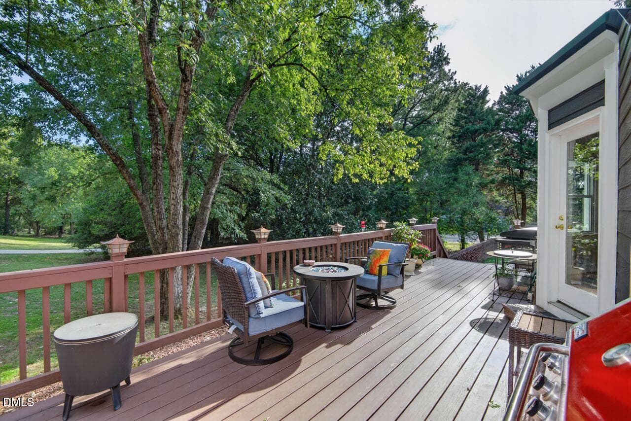 Back Deck - 3735 Stoneybrook Drive, Durham, NC 27705