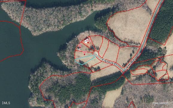 Lake Lot_GIS - Lot 8 Fishers Court, Roxboro, NC 27574