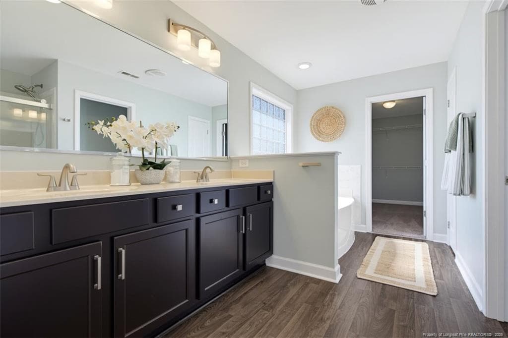 Primary bath - 145 Fountain Grove Drive, Raeford, NC 28376