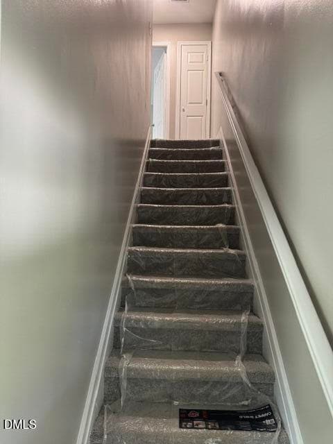 Unit d stairs - 4632 Kilcullen Drive, Raleigh, NC 27604