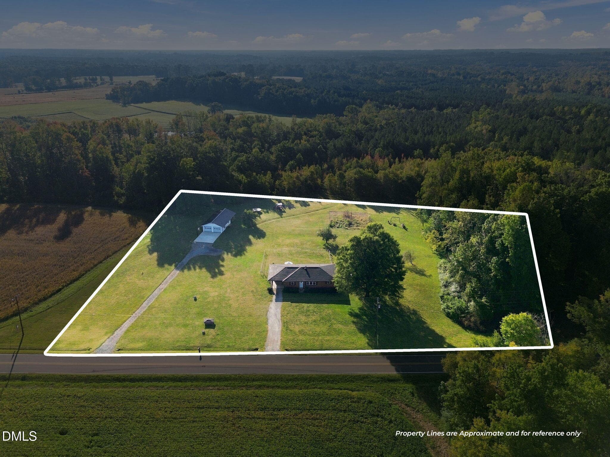 4-web-or-mls-DJI_0099 - lotlines - 1491 Union Ridge Road, Burlington, NC 27217