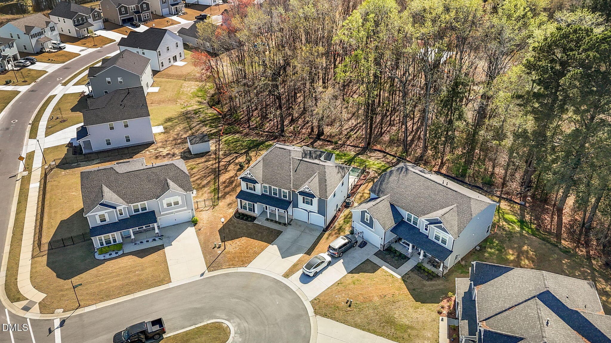 Aerial View - 504 Henham Way, Zebulon, NC 27597, Zebulon